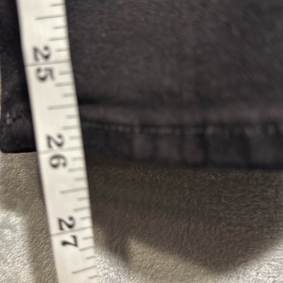 7 for all man kind jeans  Kimmie crop jeans Black Jeans size 24 - Picture 5 of 9